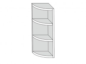 19.30.0р Полка угловая (h=913) радиусная  ЛДСП УНИ в Соликамске - solikamsk.magazin-mebel74.ru | фото