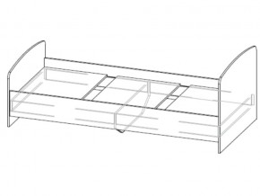 Кровать одинарная в Соликамске - solikamsk.magazin-mebel74.ru | фото