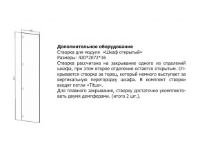 Створка для Шкаф открытый в Соликамске - solikamsk.magazin-mebel74.ru | фото